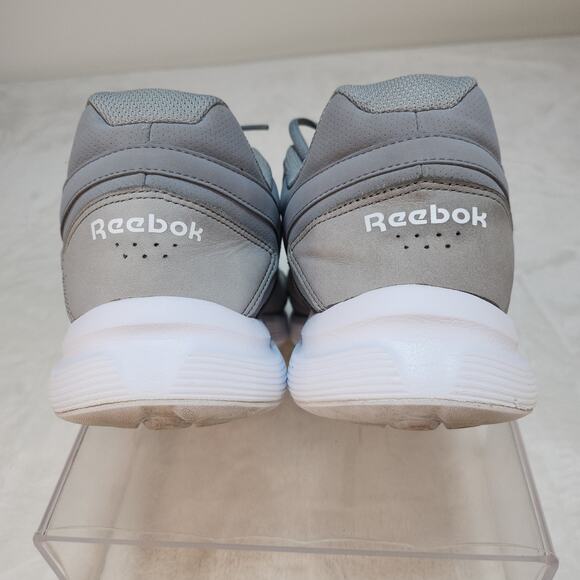 Reebok Walk Ultra 7 DMX Max Shoes Mens 13 Gray White Grey Walking Gym Workout - Picture 8 of 14